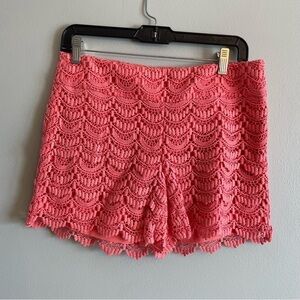 Loft The Riviera Short Lace Pink Size 0